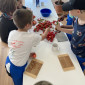 Erdbeeren schneiden